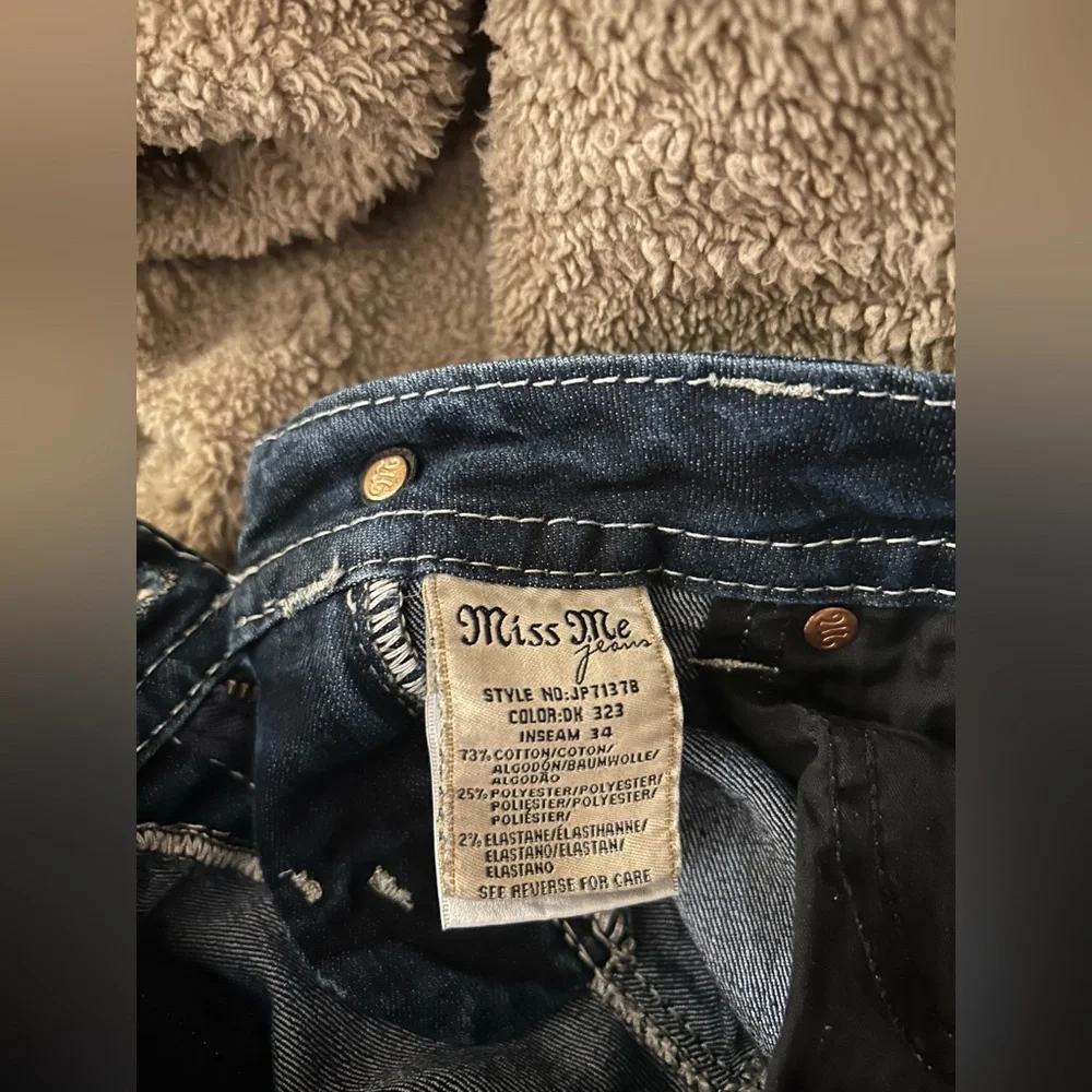 Miss Me Dark Blue Boot Cut Jeans - Picture 13 of 13
